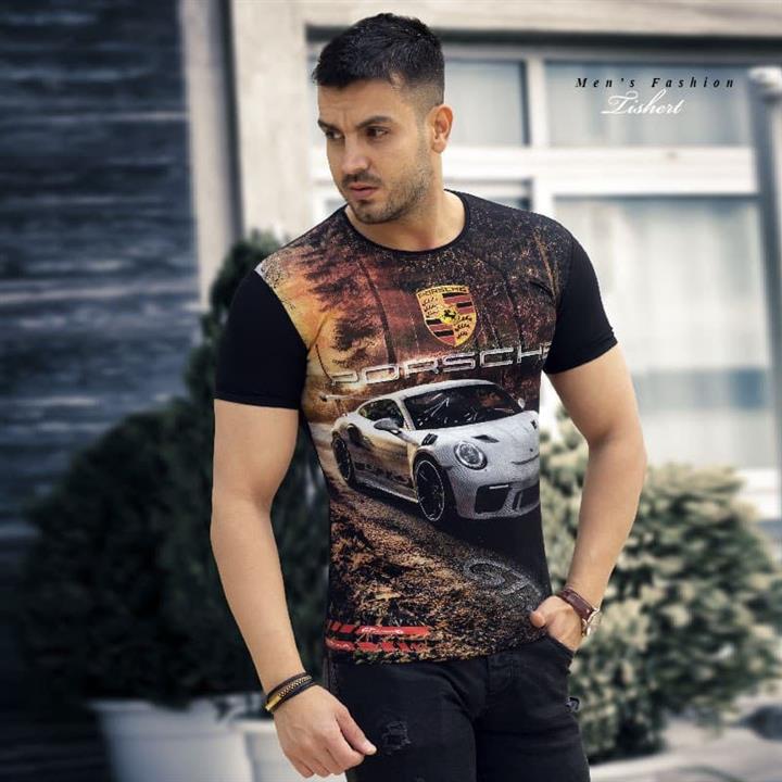 تیشرت مردانه مدل Porsche Gt3